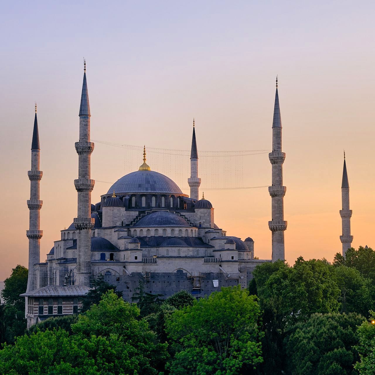 #istanbul #mosque #bluemosque #sunset